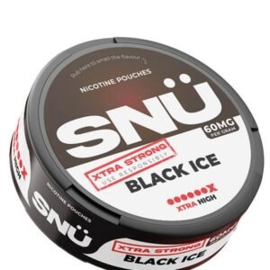 SNU Black Ice Nic Pouches by Bar Juice - 60mg