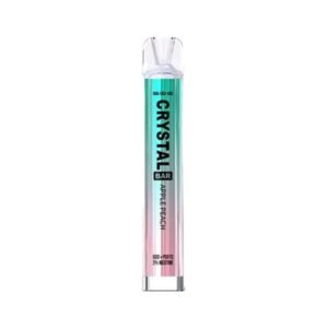 Crystal Bar 600 Puffs Apple Peach Prefilled Vape