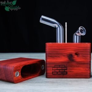 Junior Sticky Brick Flame Powered Extraction Device (Padauk)