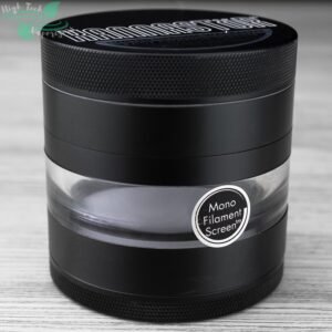 63mm Kannastor 4pc Grinder/Jar in Black