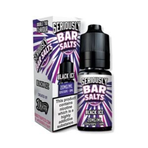 Doozy Vape Seriously Bar Black Ice 10ml Nic Salt E Liquid