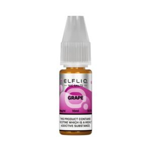 ELFLIQ Grape 10ml Nic Salt E Liquid