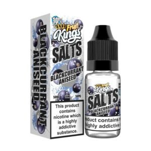 Fruit Kings Blackcurrant Aniseed 10ml Nic Salt E Liquid