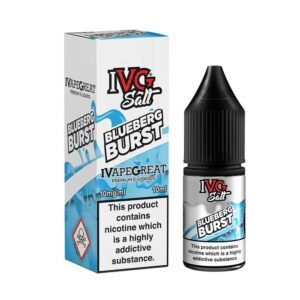 IVG 10ml Nic salt E Liquid Blueberg Burst