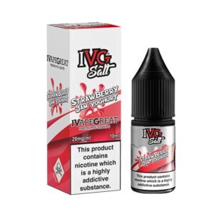 IVG 10ml Nicsalt E Liquid Strawberry Jam Yogurt