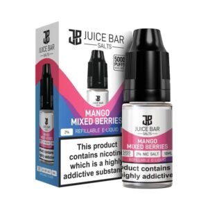 Juice Bar 5000 Mango Mixed Berries 10ml Nic Salt E Liquid