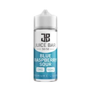 Juice Bar Blue Raspberry Sour 100ml Shortfill E Liquid