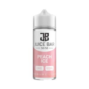 Juice Bar Peach Ice 100ml Shortfill E Liquid