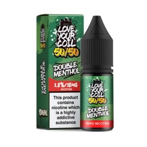 Love Your Coil Double Menthol 10ml Starter E Liquid