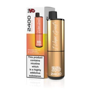 IVG Peach Mango Ice 2400 Puffs Prefilled Vape