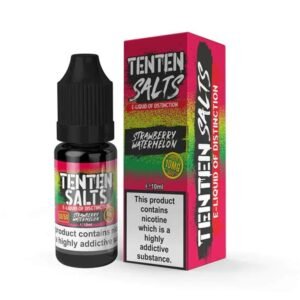 Ten Ten Strawberry Watermelon 10ml Nicsalt E Liquid