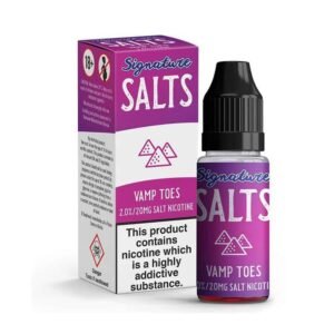 Vamp Toes 10ml Nicotine Salt E-Liquid by Signature Salts